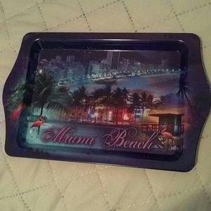 Tray from Miami Beach